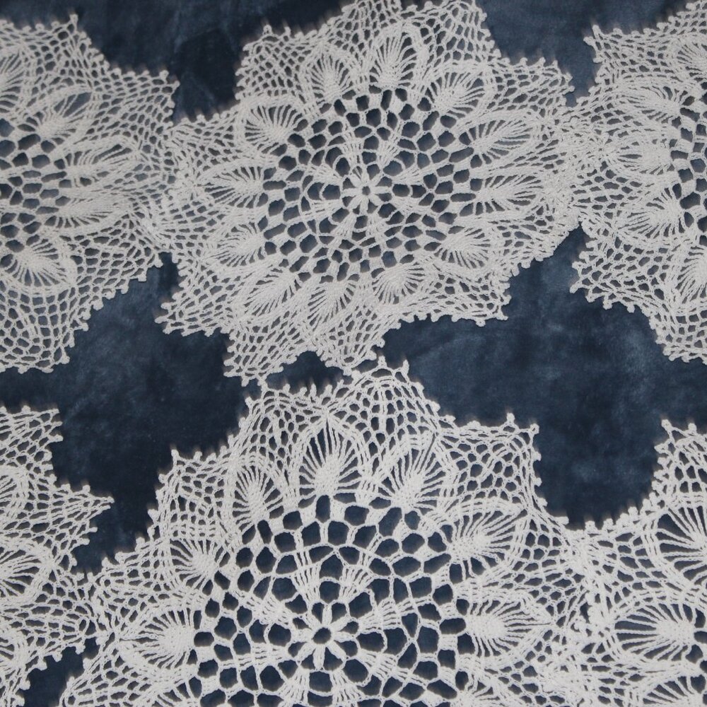 Bungle of Crocheted Doily doilies